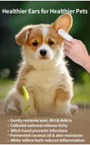 50 PCS Pet Cleaning Products  Ear Cleaning Wipes  Ear Care Fingertips  Ear Mite Removal  Cat and Dog Ear Cleaning Pet Products
