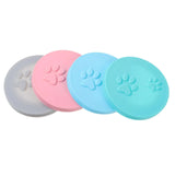 4PCS Silicone Sealing Lids for Pet Food Can Cover Cat Dog Supplies Keeps Fresh Longer Blue Gray Pink Green Colors