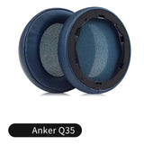 1Pair Replacement Earpads Foam Ear Pads for Anker Soundcore Life Q10 Q20 Q30 Q35 Headset Gamer Headphones Memory Ear Pads Cover
