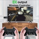 Retro video game console new M8 64GB built-in 20000 game handheld wireless controller children's game stick Christmas gift