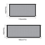 1Set Pet Barrier Fences Mesh Dog Gate Folding Stairs Entrance Separation Guard Portable Breathable Children Safety Playpen