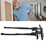 Back Stretcher Lumbar Traction Device Reduce Pressure Thicken Cotton Fabric Waist Trainer Fitness Belt Lumbar Traction Device