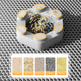 Large Waterproof Double Layer Cat Litter Mat Non-Slip Washable Pet Litter Box Mat Durable Sand Trapper Easy Clean Cat Toilet Mat