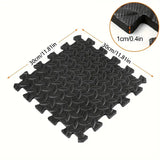 30x30cm EVA Foam Fitness Mat Waterproof Non-slip and Washable Yoga Mat Suitable for Home Gym with Free Side Strips Exercise Mat
