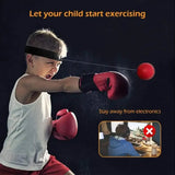 1Pc MMA Boxing Speed Ball Head-Mounted Pu Punch Sanda Training Hand Eye Reaction Home Sandbag Fitness Equipment Gym Muay Thai