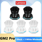Choice Lenovo GM2 Pro Wireless Bluetooth 5.3 Earphones Gaming Low Latency Dual Mode Music Earbuds Sports In-Ear Headset With Mic