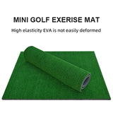 Golf Exercise Mat EVA Indoor Outdoor Golf Swing Practice Mat Garden Grassland Golf Training Equipment Golf Batting Cushion