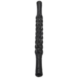 Adjustable Gear Muscle Massage Roller Trigger Point Massage Stick Self Myofascial Release for Leg/Back/Feet Relax Yoga Tool Blac