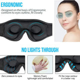 Mask For Sleep Headphones Bluetooth 3D Eye Mask Music Play Sleeping Headphones with Built-in HD Speaker