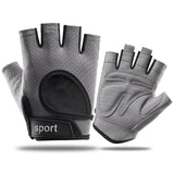 Fingerless Sports Fitness Gym Training Gloves for Men Women Cycling Gloves Motorcycle Mtb Anti-slip Gloves Bicycle Accessories