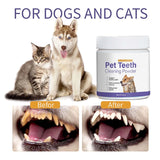 1pc Pet Teeth Cleaning Powder For Cats And Dogs, Universal For Removing Bad Breath And Tartar Pet Toothbrush Cleaning Products