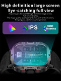 Smart Watch QX11 1.96inch Large Screen HD Bluetooth Call SOS Voice Assistant Men Women Smartwatch Sports Fitness Tracker