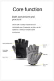 Fingerless Sports Fitness Gym Training Gloves for Men Women Cycling Gloves Motorcycle Mtb Anti-slip Gloves Bicycle Accessories
