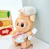 Labubu  Doll‘s Baby Clothes Chef Uniform Overalls High-quality Dress The Monster Outfit Accessories Kitchen Clothing Gift Kid's