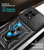 Military Armor Case  For T-Mobile Revvl 7 Pro 5G T Phone 2 Pro 5G Cover Lens Protection Ring Stand Holder Coque Fundas