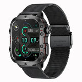 Smart Watch QX11 1.96inch Large Screen HD Bluetooth Call SOS Voice Assistant Men Women Smartwatch Sports Fitness Tracker