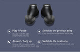 Baseus Bowie WM01 TWS Wireless Earphones Bluetooth 5.3 Earphone HD Headphones Touch Control Earbuds for iOS/Android Headphones