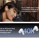 Xiaomi Redmi Buds 5 Earphone 46dB Active Noise Cancellation Bluetooth 5.3 TWS ANC Headset 40h Long Battery Life Touch Control