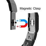 New Upgrade Magnetic Buckle Link For Apple Watch Ultra 2 49mm Band 9 8 7 45mm 44mm Adjustable Stainless Steel Bracelet 42 Strap