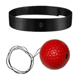 1Pc MMA Boxing Speed Ball Head-Mounted Pu Punch Sanda Training Hand Eye Reaction Home Sandbag Fitness Equipment Gym Muay Thai