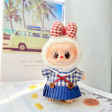 Labubu  Doll‘s Baby Clothes Chef Uniform Overalls High-quality Dress The Monster Outfit Accessories Kitchen Clothing Gift Kid's